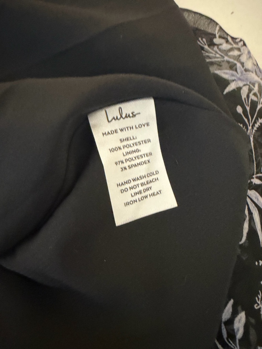 Lulus Black Make a Mark Floral Print Strappy Backless Ruffled Maxi Dress NWOT S - Picture 13 of 16